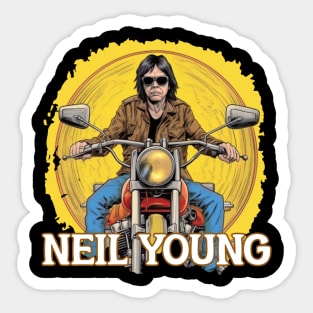 Neil Young Sticker